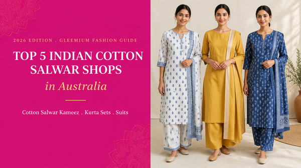 Top 5 Indian Cotton Salwar Cloth Shops in Australia