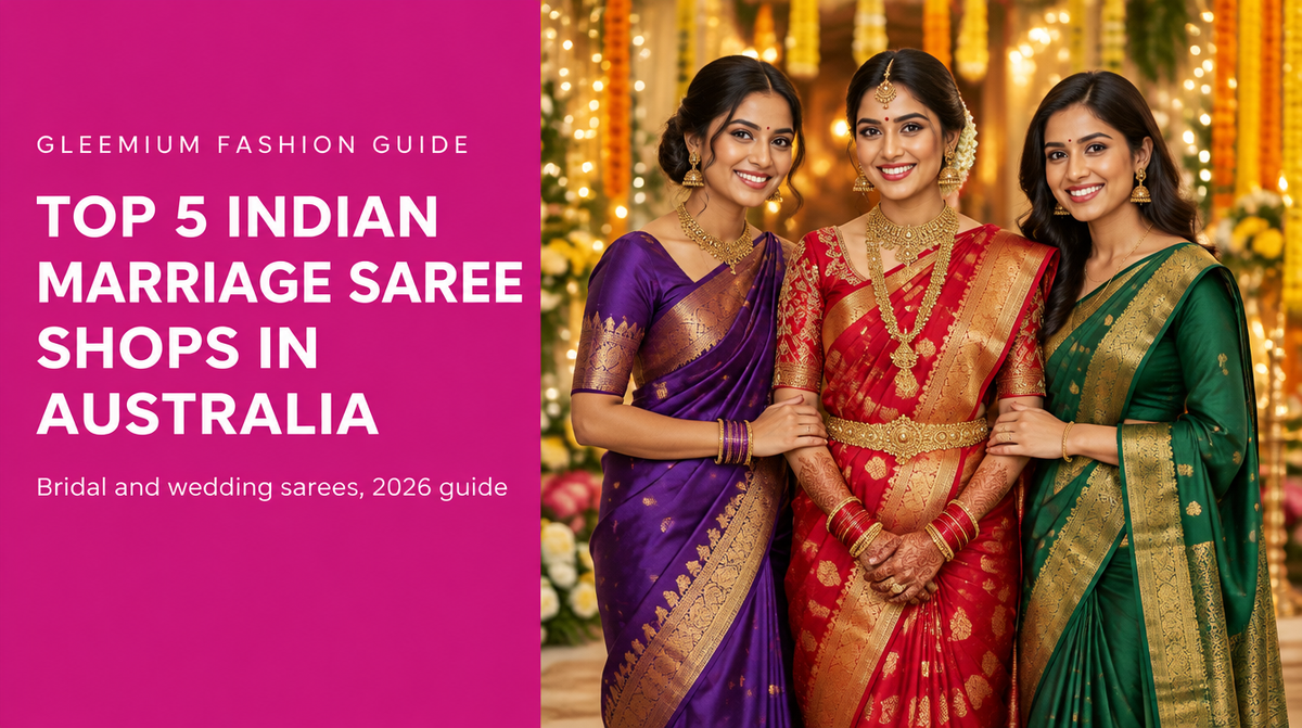 Top 5 Indian Marriage Saree Shops in Australia