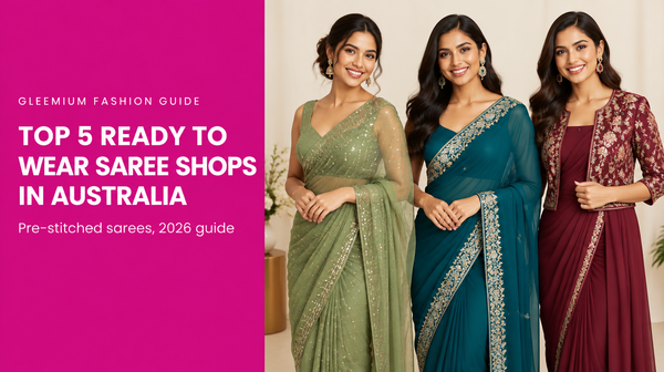 Top 5 Ready to Wear Saree Online Shops in Australia