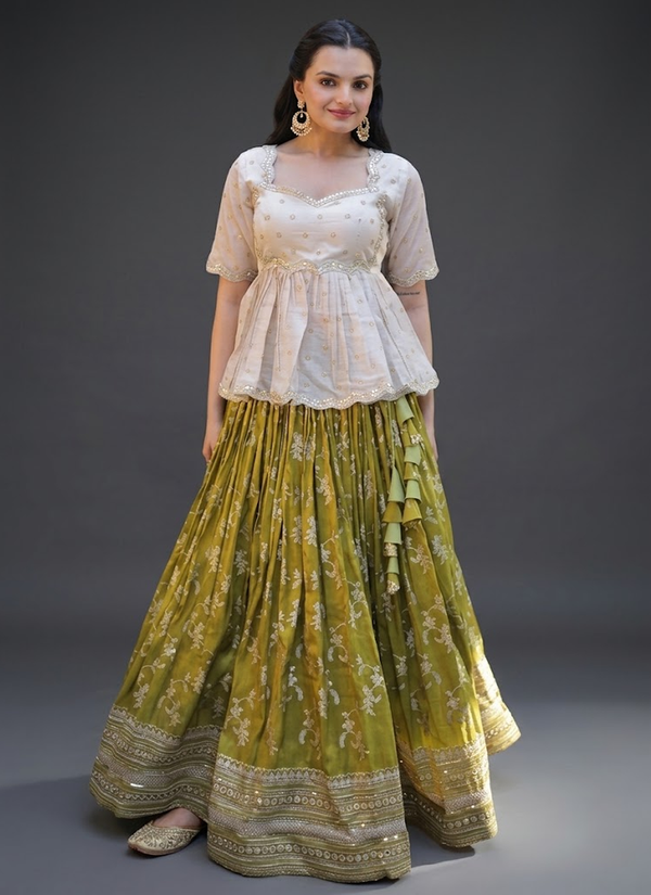 Lehenga – front view | Gleemium Fashion Australia