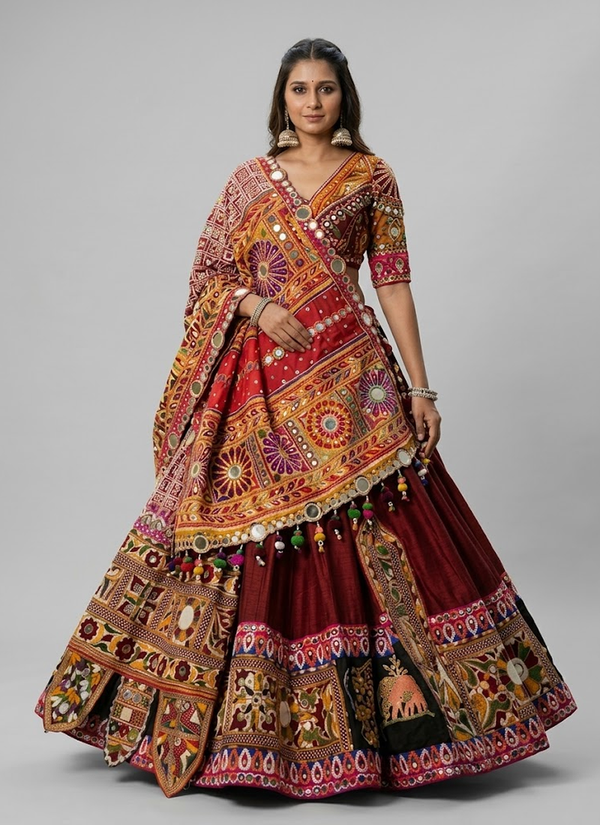 Butter Silk Lehenga Set ,Indian Festive Wear Online Australia