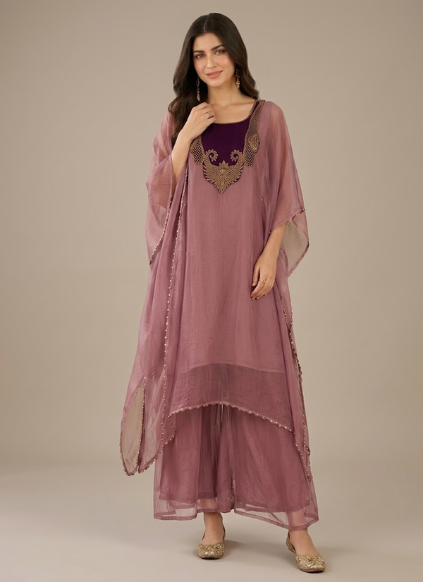 Tissue Kaftan Pant Set, Indian Designer Clothing Australia