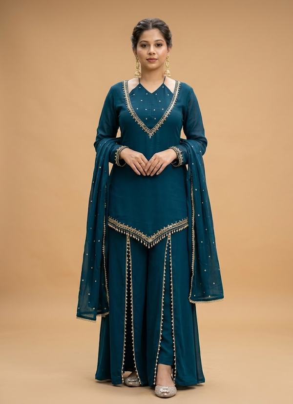 Designer Roman Glass Anarkali Suit, Indian women's Clothing Australia