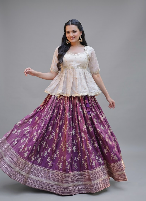Lehenga – front view | Gleemium Fashion Australia
