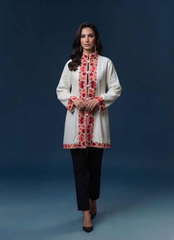 White outfit – front view | Gleemium Fashion Australia