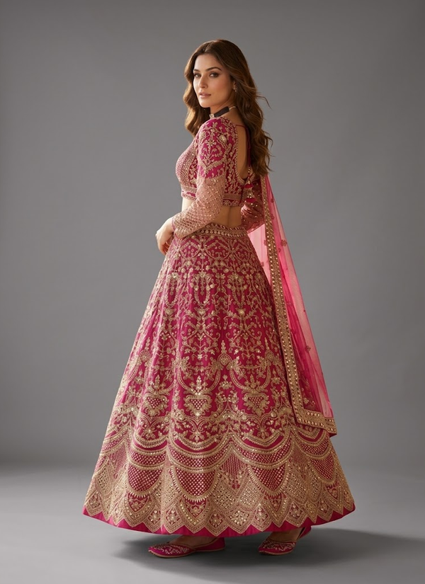 Lehenga – front view | Gleemium Fashion Australia