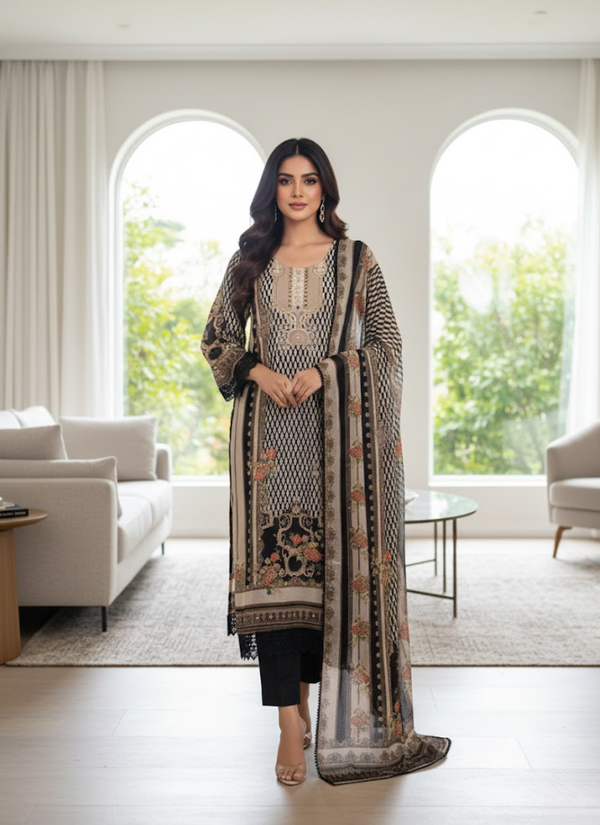 Georgette Salwar Suit – Elegant Straight Cut Australia