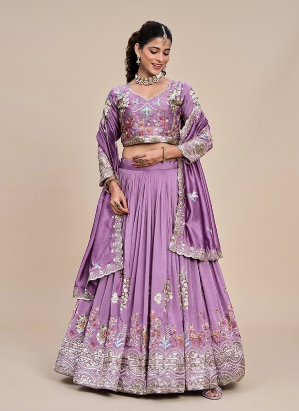Lehenga – front view | Gleemium Fashion Australia