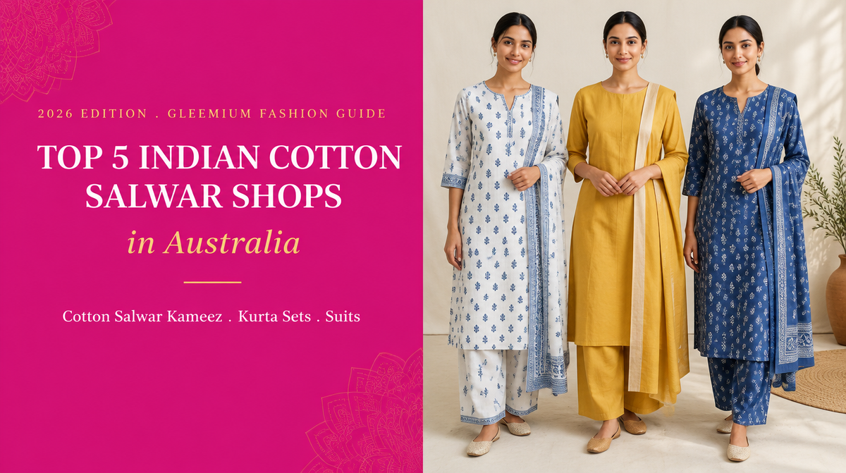 Top 5 Indian Cotton Salwar Cloth Shops in Australia