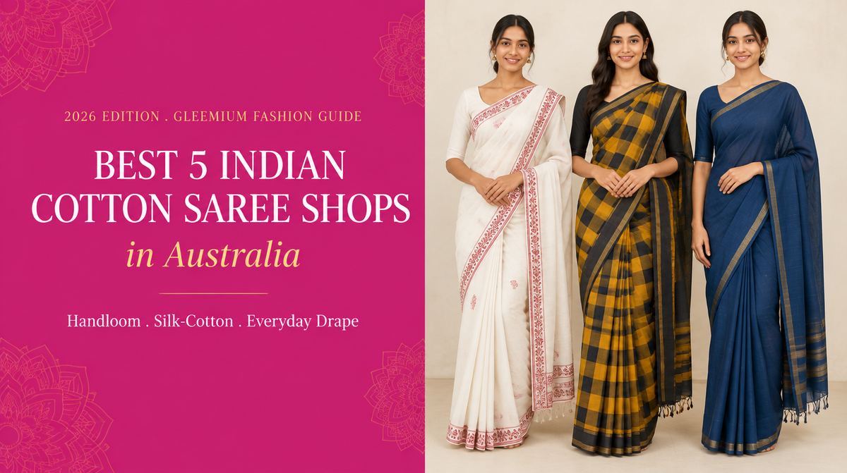 Best 5 Indian Cotton Saree Online Shops in Australia