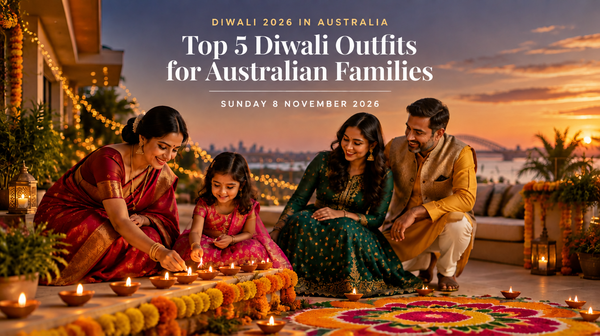 Top 5 Diwali Outfits for Australian Families (Diwali 2026 Guide)