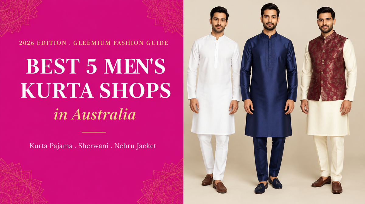 Best 5 Men's Kurta Shops in Australia