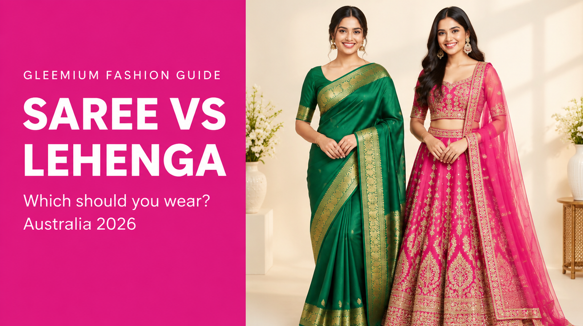 Saree vs Lehenga: Which Should You Wear?