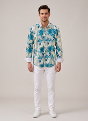 Designer Printed Shirt for Men – Full Sleeve Natural Dye Hand-Printed Shirt in 4 Prints 1