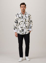 Designer Printed Shirt for Men – Full Sleeve Natural Dye Hand-Printed Shirt in 4 Prints 4