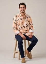 Designer Printed Shirt for Men – Full Sleeve Natural Dye Hand-Printed Shirt in 4 Prints 8