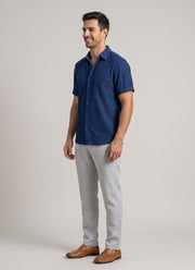 Waves Pattern Shirt for Men – Half Sleeve Textured Summer Shirt in 4 Colours 9