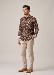 Designer Printed Shirt for Men – Full Sleeve Natural Dye Hand-Printed Shirt in 4 Prints 11