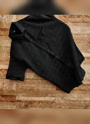 Waves Pattern Shirt for Men – Half Sleeve Textured Summer Shirt in 4 Colours 7