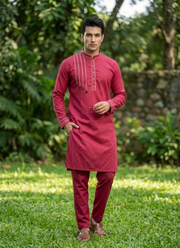 Men’s Kurta Pajama Set – Pure Cotton by Galaxy 4