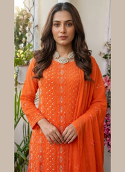 Premium Pearl Chikankari Viscose Suit | Indian Traditional Wear Australia 5