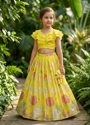 Kids Georgette Lehenga Set 2
