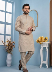 Men’s Kurta Pajama Set – Pure Cotton by Galaxy 5