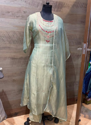 Salsa Tissue Kurta Pant Dupatta Set | Indian Women's Traditional Fashion Online Australia 16