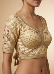 Partywear Women’s Blouse with Premium Padding & Back‑Open Design 6