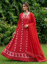 Pearl Chikankari Suit Set | Indian Festive & Occasion Wear for Women Australia 4