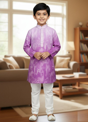 Kids Cotton Kurta Pyjama – Festive & Wedding Wear 1