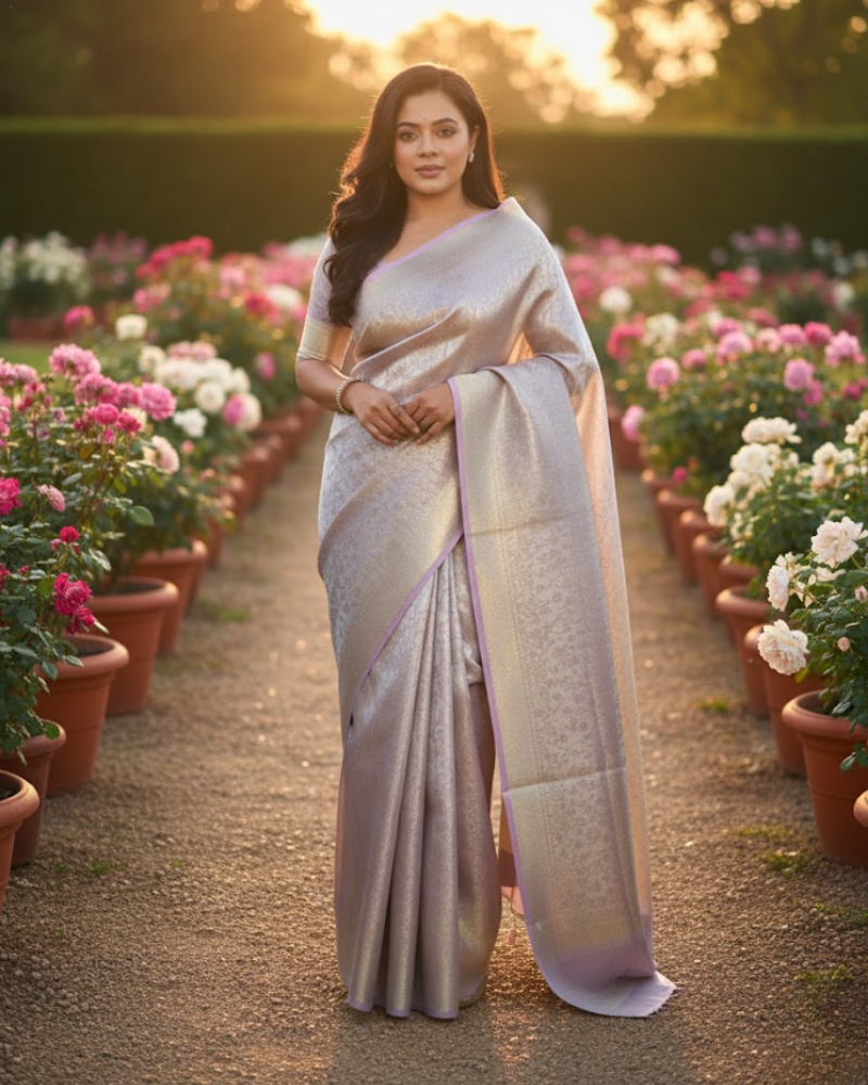 Banarasi Tissue Saree – Elegant Handwoven Tradition