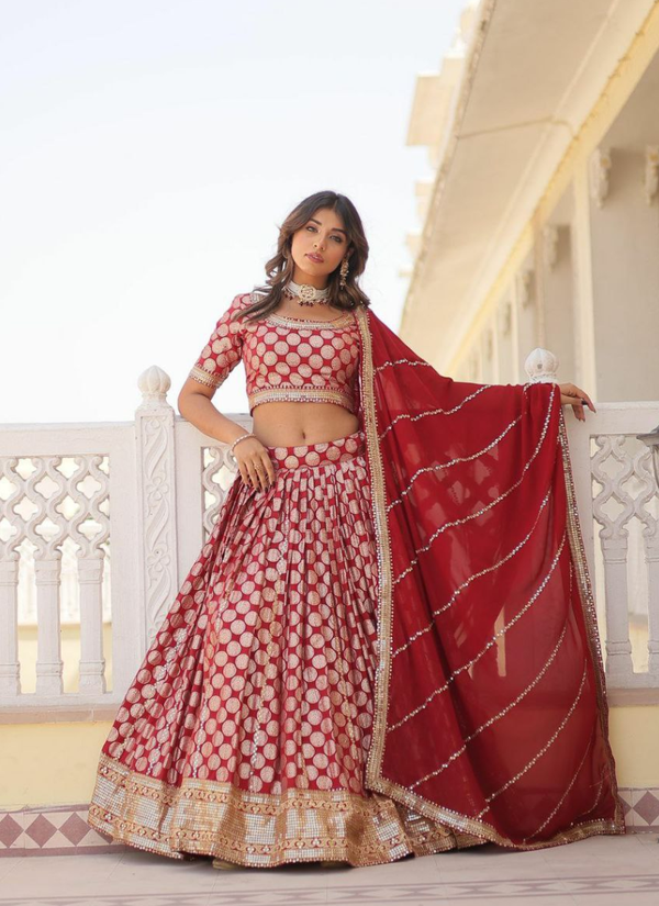 Lehenga – dupatta and set view