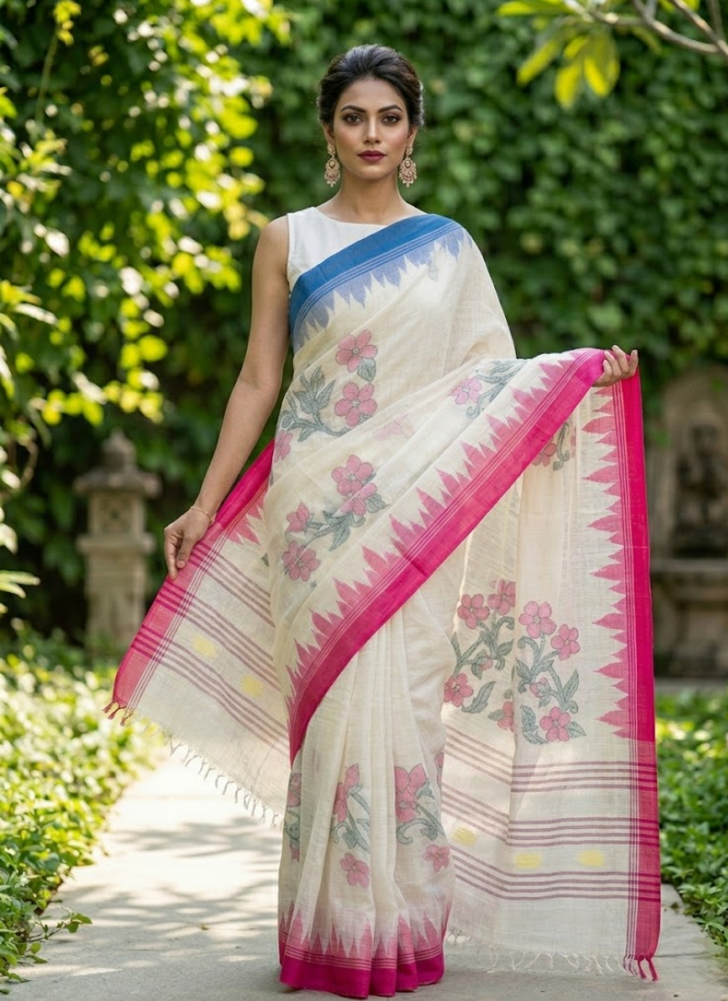 Pure Handloom Monipuri Saree, buy saree online Australia