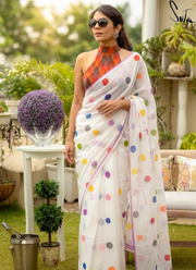 Mul Cotton Handloom Saree 1
