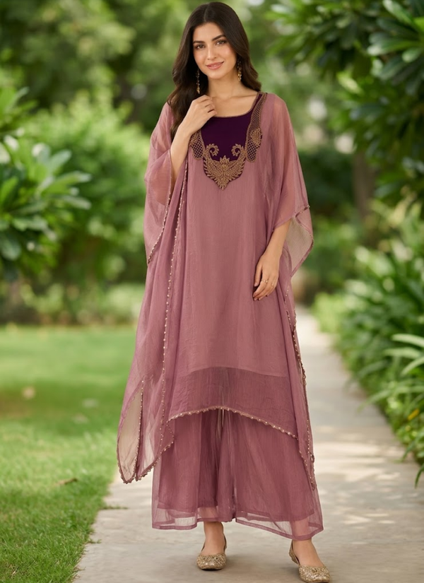 Tissue Kaftan Pant Set, Indian Designer Clothing Australia