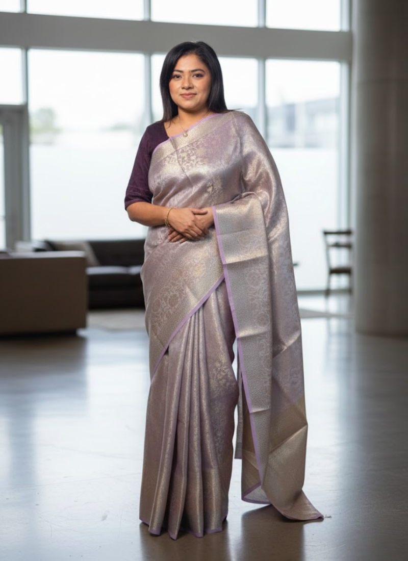 Banarasi Tissue Saree – Elegant Handwoven Tradition