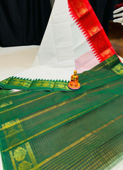 Kota Gadwal Handloom Saree with Blouse 6