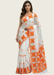 Kota Applique Saree – No Blouse Piece 7