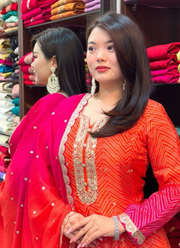 Elegant 47” Anarkali Suit with Classic Silhouette 2