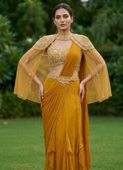Fancy Rangoli Lehenga Choli – Embroidery Sequence Work 4