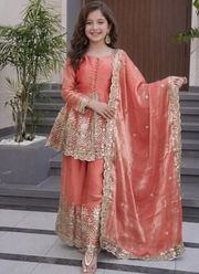 Kids Fandy Silk Dress Set 4