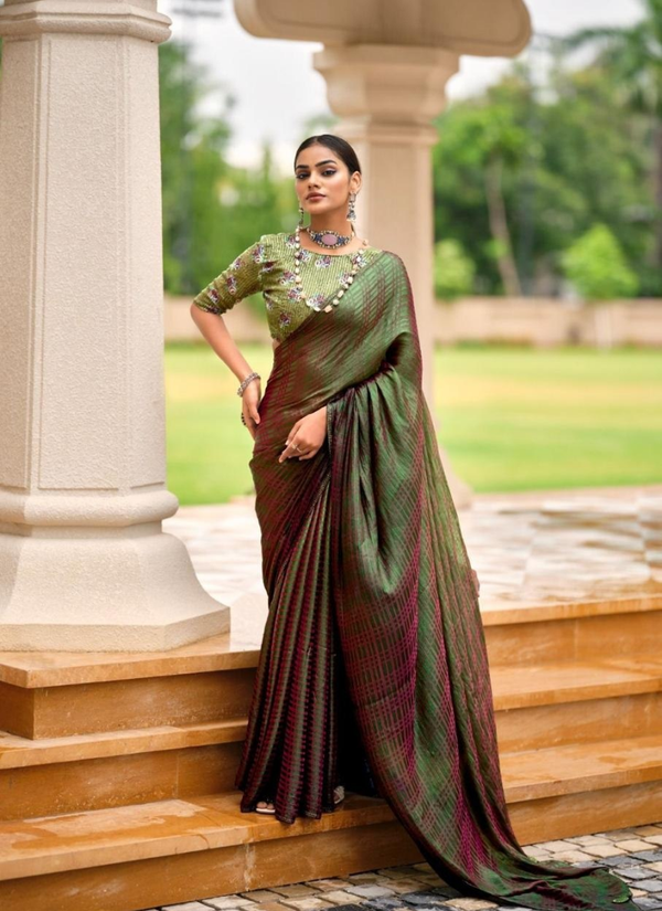 Silk Saree – Elegant Weave with Matching Blouse, ndian Party Wear Saree Online Australia