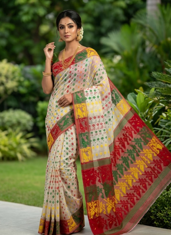 Jamdani Saree, buy saree in Perth Australia