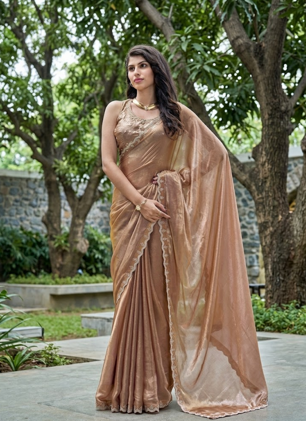 Fandy Satin Silk Saree, affordable sarees Australia