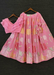 Kids Georgette Lehenga Set 4
