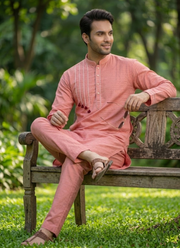 Men’s Kurta Pajama Set – Pure Cotton by Galaxy 4
