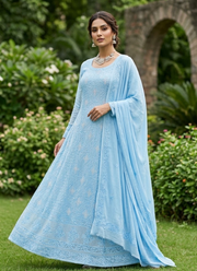 Pearl Chikankari Suit Set | Indian Festive & Occasion Wear for Women Australia 13