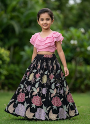 Kids Georgette Lehenga Set 2