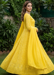 Pearl Chikankari Viscose Suit Set 20